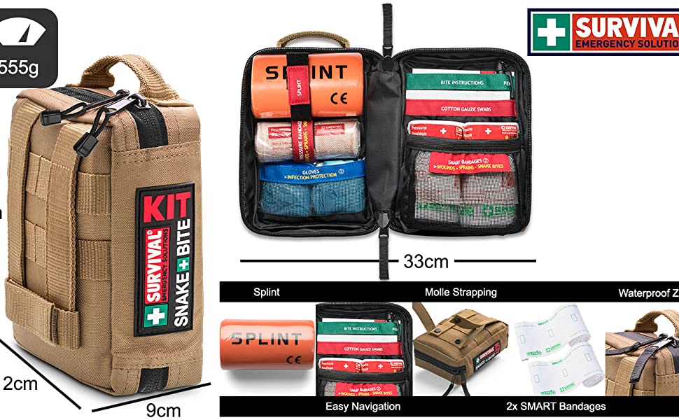 SURVIVAL Snake Bite First Aid KIT