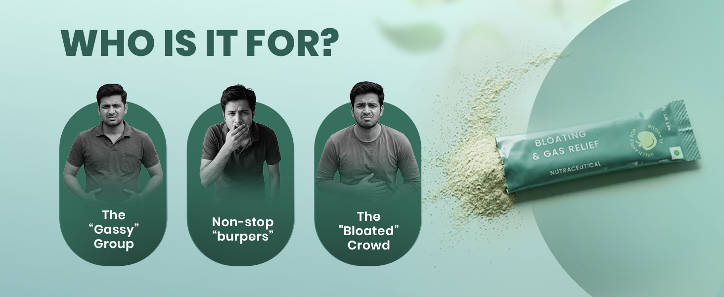Sova Pop To Debloat Powder Prevent Gassiness, Bloating & Discomfort with 10 Billion CFUs for Healthy Digestion | Clinically Researched Prebiotics, Probiotics & Digestive Enzymes | 15 Sachets