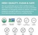 Himalaya Organic Psyllium Husk Powder, Daily Dietary Fiber Supplement, Regularity, Appetite Management, USDA Certified Organic, Non-GMO, No Artificial Colors, Unflavored, 56-Teaspoon Supply, 12 Oz 6
