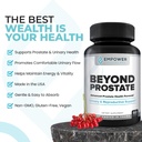 Empower Health Beyond Prostate Supplement – Prostate Health Support with Saw Palmetto, Zinc, Red Raspberry, and Stinging Nettle – Urinary and Prostate Wellness Complex – 60 Capsules 5