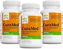 Terry Naturally CuraMed 750mg - Antioxidant Supplement for Brain & Heart Health - Supplement with High-Potency Curcumin Complex - Kidney, Liver & Immune Health Support - 60 Softgels (Pack of 3) 2
