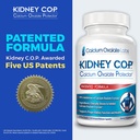 KIDNEY C.O.P. Calcium Oxalate Protector 120 Capsules, Kidney Support for Calcium Oxalate Crystals, Helps Stops Recurrence of Stones, Stronger Than Chanca Piedra Stone Breaker Supplements, 3 Pack 6