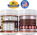 Solo Bone Broth Protein Collagen Powder Low Sodium, 16g Hydrolyzed Collagen Type I & III, for Healthy Skin, Nails, Hair, Joints & Digestion, Grass Fed, 1 lb (Canister - Net Wt. 1 lb. Powder) 3