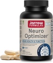 Jarrow Formulas Neuro Optimizer with 7 Neuro-Nutrient Ingredients, Dietary Supplement for Brain Health and Antioxidant Support, 120 Capsules, 30 Day Supply, Pack of 12 2