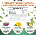 Liver Cleanse and Detox Health Support Supplement by Nutrum, Vegan Liver Formula, Natural Herbal Liver Renewal with Vitamin C, Milk Thistle, Support for Bad Breath, Acne, Low Energy, 60 Capsules 4