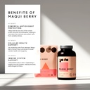 Fitness Health Maqui Berry Extract 120 Tablets 2000MG | Supplement for Energy Booster | Pure Maqui Berry | Manufactured in The UK 5