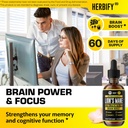 HERBIFY Bundle - Lions Mane Drops & Licorice Root Extract - Brain Boost & Nervous Stomach Support 3