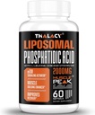 2000mg Liposomal Phosphatidic Acid Muscle Builder (PA), High Absorption Muscle Building Supplements for Men & Women | Muscle Gainer, mTOR Protein Synthesis & Lean Muscle, Strength, 6 Pack 2