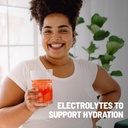 SlimFast Hydration Packets, Intermittent Fasting Electrolytes, Drink Mix Packets, Intermittent Fasting Powder, Energy Powder Drink Mix, Caffeine, Electrolytes for Hydration, Fruit Punch (12 Count) 6