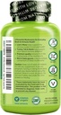 NATURELO Mushroom Supplement – Brain & Immune Health Blend with Lion’s Mane, Reishi, Turkey Tail – 90 Vegan Friendly Capsules (Pack of 2) 3