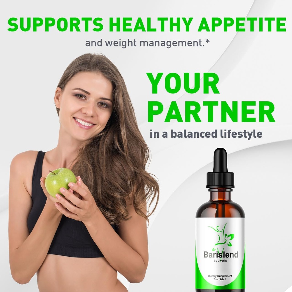 (2 Pack) Barislend Drops, Barislend Liquid, Official Barislend Liquid Drops, Barislends Advanced Liquid Drop Formula, Barislend Drop Supplement Premium Liquid Supplement Support, 2 Bottles For 2 Month 4