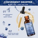 Magnesium Glycinate Liquid Drop 21 in 1 Magnesium Complex with Vitamin D3,K2,B6 & B12 Plus L-Theanine Omega-3 Sea Moss Extract for Energy,Sleep,Joint,Heart Health Sugar Free Blueberry Flavor,2 Fl Oz 6