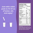 FlavCity Grape Electrolytes Drink Mix, 28 On-The-Go Stick Packs - Healthy Electrolytes Powder Packets Made with Real Fruit - Keto Powdered Drink with No Added Sugar, Gluten-Free 3