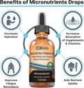 Micronutrients Liquid Drops | PrimaVie Shilajit, Electrolyte Concentrate, Trace Elements | Fulvic & Humic Acid | For Energy, Keto, Vegan, Paleo, Leg Cramp | Magnesium Sodium Potassium Zinc 4