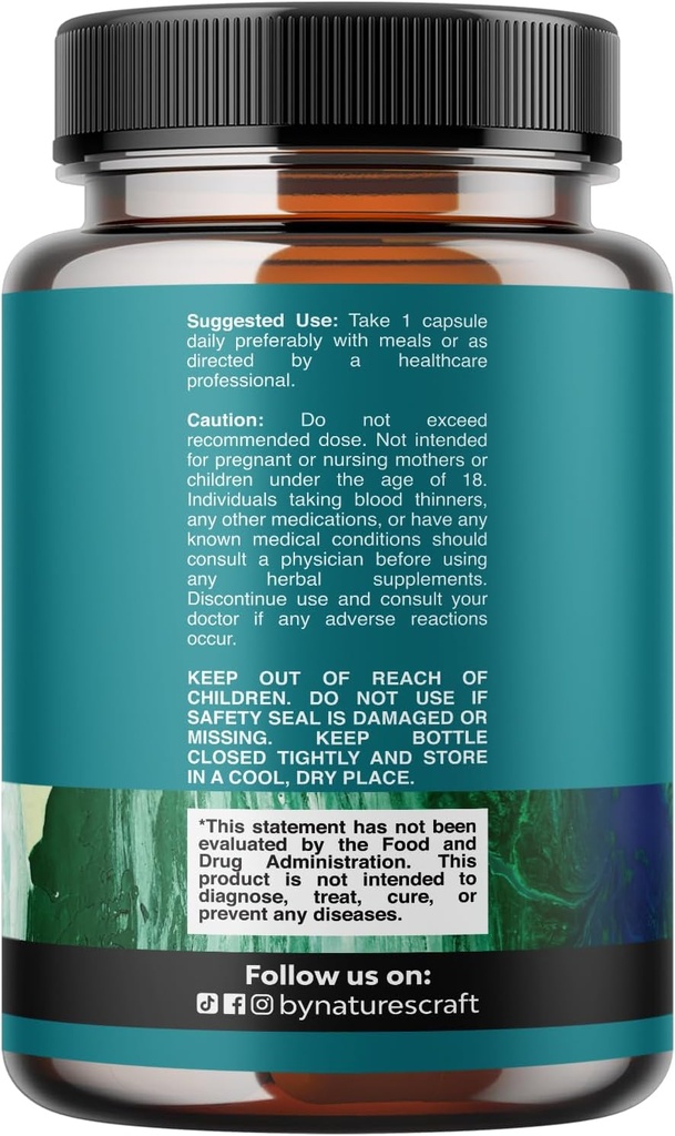 Eye Pressure Support with Bilberry Extract - Vegan Eye Health Supplement for Adults For Ocular Pressure Relief with Saffron Ginkgo Niacin and More Vitamins Vision Support (2 Month Supply) 3