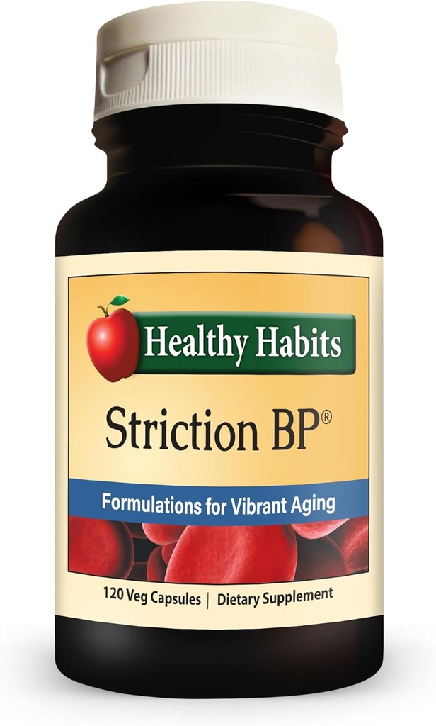 Healthy Habits StrictionBP Bottle 120 Veg Capsules 2