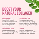 FORCE FACTOR Collagen Boosting Superfoods, Vegan Collagen Booster for Women, With Biotin, Hyaluronic Acid, and Vitamin C, For Hair, Skin, Nails, & Joint Support, Tropical Fruit, 120 Soft Chews, 2-Pack 4