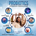 Purely Optimal Premium Multi Collagen Peptides Capsules (Types I, II, III, V, X) + Premium Probiotics 60 Billion CFU with Organic Prebiotics & Digestive Enzymes 6