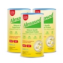 Almased Vanilla Meal Replacement Shake - Low-Glycemic High Plant Base Protein Powder- Nutritional Weight Health Support Supplement - Vanilla Flavor - 17.6 oz (1.1 Pound (3 Pack)) 2