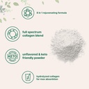 Micro Ingredients Multi Collagen Protein Powder 2 Pounds & Omega-3 Fish Oil 4,200 mg Softgels Bundle 2 Pack | Grass-Fed Collagen Peptides | Wild-Caught Fish, Lemon Flavored, Burpless 6