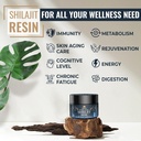 Ajoblanco 800 Mg Himalayan Shilajit Resin, Shilajit Pure Himalayan Organic, Shilajit Supplement with Purity, High Dosage & Potency for Energy, Strength & Immunity, Men & Women, 30 Grams 4