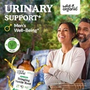Wild & Organic Saw Palmetto Tincture 4 fl oz & Stinging Nettle Root Tincture 4 fl oz 5