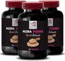 Focus Support - MUIRA PUAMA BARK EXTRACT - Plant-Driven Lift, Power Surge, Herbal Energy, Botanical Drive, Everyday Vitality, Balanced Energy, Energy Source, Dynamic Recharge 3 Bottles 180 Capsules 2