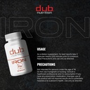 Iron - Iron Supplement, Efficient Absorption & Gentle on Stomach - No Nausea, No Synthetic Fillers - Small Clean Gelatin Capsules - Supports Daily Nutritional Needs - 30 Capsules 6