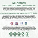 Coral Cal-Mag - Bioavailable Coral Calcium with Magnesium in a 2:1 Ratio and 1200 International Units of Vitamin D3-180 Vegetarian Capsules 6