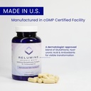 Pack of 2 Relumins Advance White 1650mg Glutathione Complex - 15x Dermatologic Formula with Advanced Skin Nutrients- 2 Bottles, 90 Capsules Each, 180 Total Capsules 3