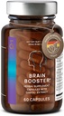CLAV N°4 Brain Booster - Nootropics Brain Support Supplement for Memory & Focus - Lions Mane, Bacopa Monnieri, Ginkgo - Brain Vitamins & Memory Pills - 60 Capsules 2