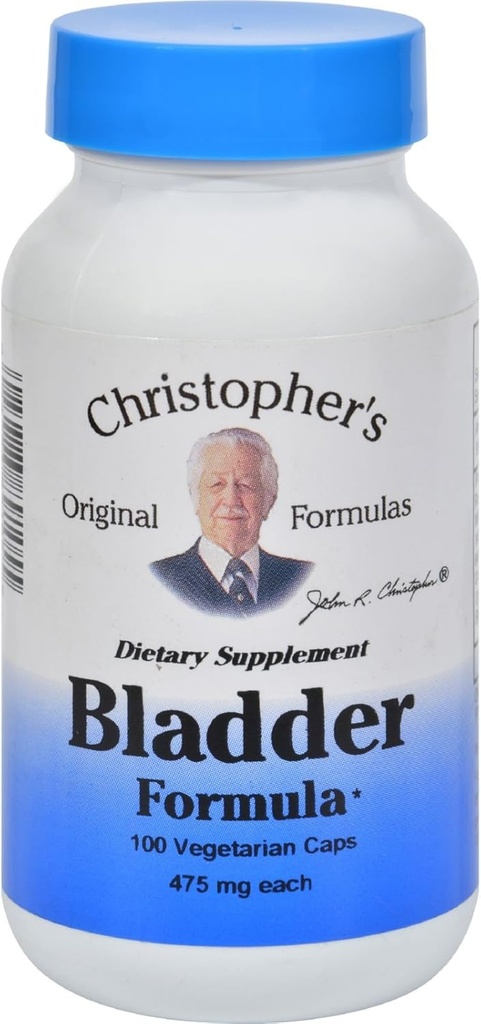 Christopher's Original Formulas Bladder Formula, Urinary Health Support, 100 Caps