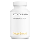 Supersmart - EDTA Zeolite 98% (Advanced Formula) - with Milk Thistle & Parsley - High Potency Supplement | Made in USA | Non-GMO & Gluten Free - 90 Vegetarian Capsules
