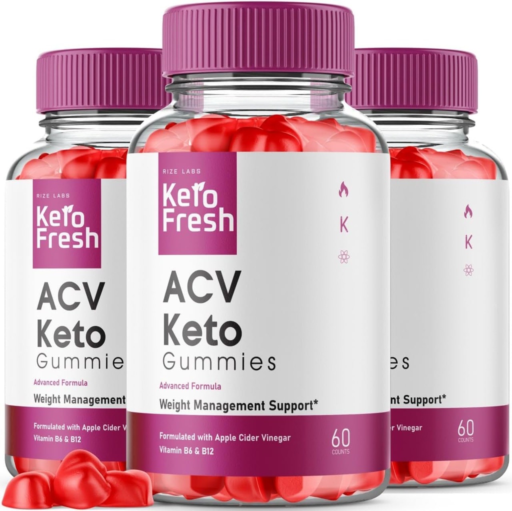 rize labs - Keto Fresh ACV Gummies for Advanced Weight Loss, Gummies to Increase Energy Levels, Used to Improve Sleep and Prevents Fatigue (180 Gummies)