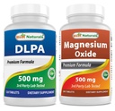 Best Naturals DLPA 500 mg & Magnesium Oxide 500 mg