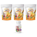 BariatricPal 90-Day Bariatric Vitamin Bundle (Multivitamin ONE 1 per Day! Capsule with 45mg Iron and Calcium Citrate Soft Chews 500mg with Probiotics - Orange Creamsicle)