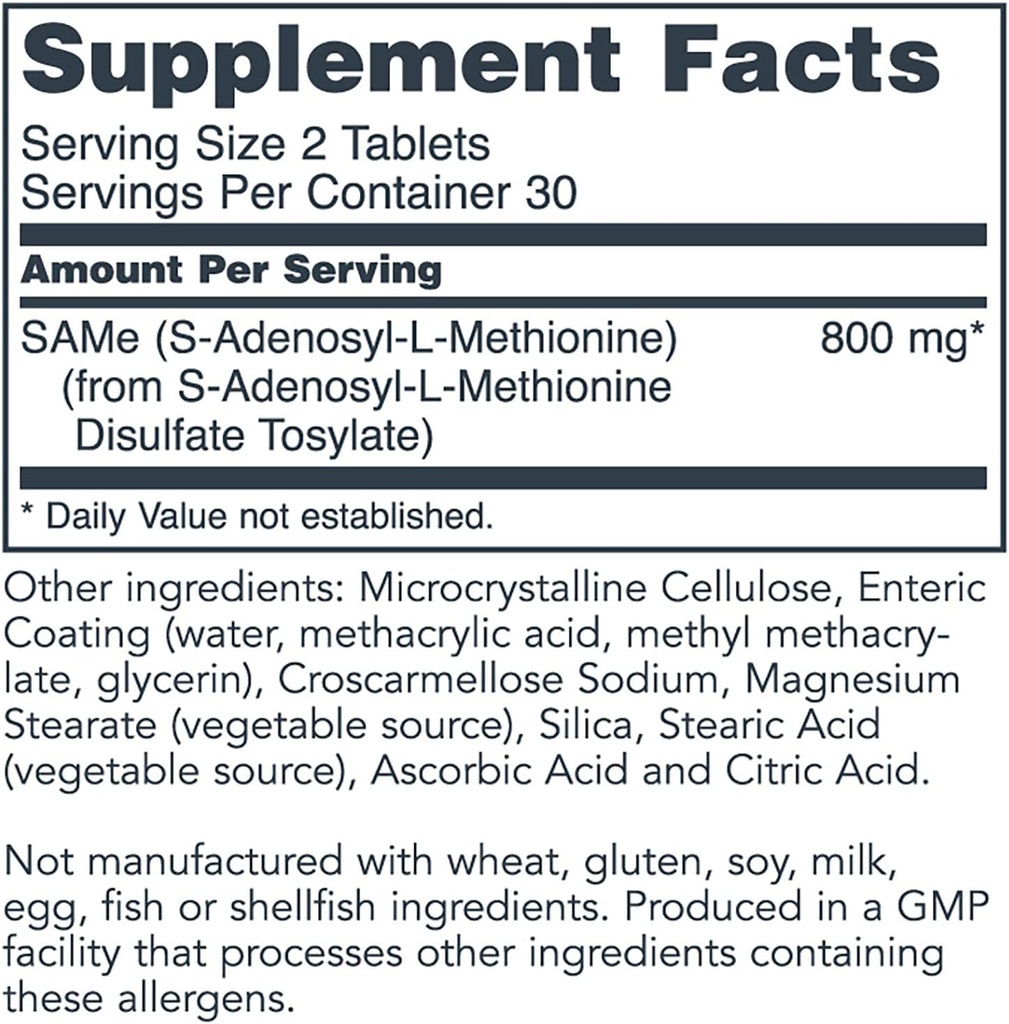 Protocol Same 400mg - Nervous System, Brain, and Joint Health Supplement - 60 Tabs