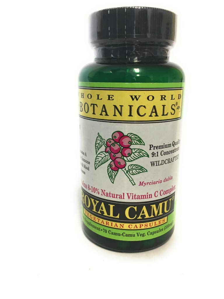 Royal Camu Camu Capsules – Natural Vitamin C Source – 70 Capsules