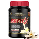 ALLMAX ISOFLEX Pure Whey Isolate Protein Powder - Gluten Free, Low Lactose, Sugar-Free - High-Protein, Clean, Keto-Friendly for Pre Post Workout Supplement for Women and Men | Vanilla, 2lb
