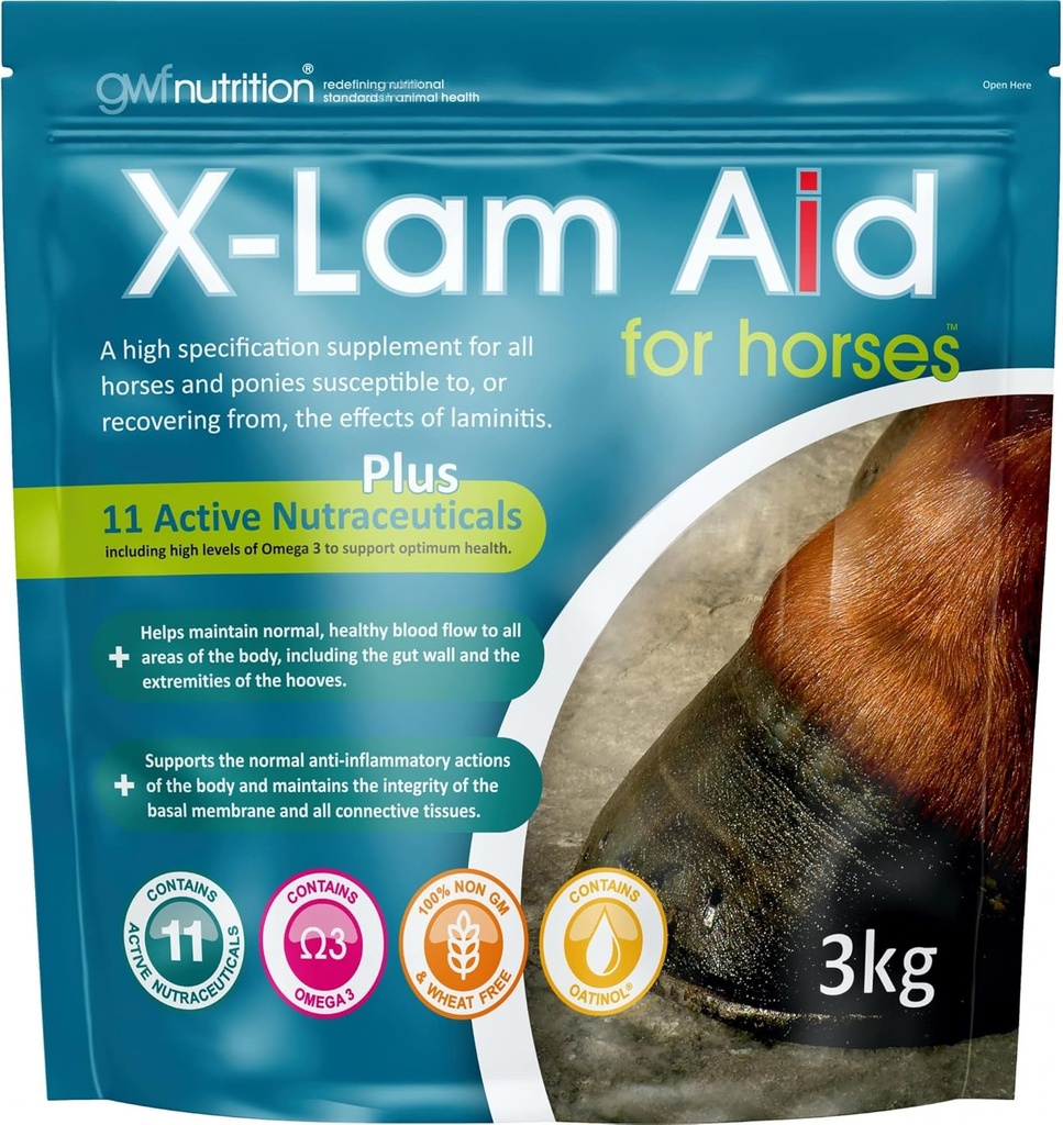 Gor Pets GWF Nutrition X-lam Aid for Horses Pouch 3 kg