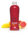 Detoxify Mega Clean Herbal Cleanse – Tropical – 32 oz – Professionally Formulated Herbal Detox Drink – Enhanced with Milk Thistle, Ginseng Root & Guarana Seed – Plus Sticker