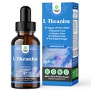 High Absorption L-Theanine Liquid Drops - Nootropic Focus Supplement with L Theanine 200mg Per Serving and Chamomile Extract Supplement for Adults and Kids Relaxation and Focus - 2 Fl Oz