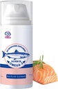 Wild Salmon Fish Oil for Small Dogs & Cats -3X Omega 3 Skin & Coat Support - Concentrated Emulsified Food Supplement for Pets - Natural EPA + DHA Fatty Acids for Joint Function, Immune & Heart Health