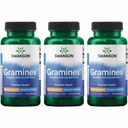 Swanson Maximum Strength Graminex Flower Pollen Extract - Supports Prostate Health, Urinary Tract Function, and Kidney Health - Mens Health Supplement - (60 Capsules, 500mg Each) (3 Pack)
