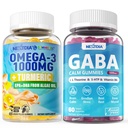 Vegan Omega-3 1000mg + Turmeric, GABA Gummies