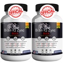 Brain IQ Zync Max - Natural Brain Support Supplement for Memory, Focus & Clarity - Clear Brain Fog & Boost Cognitive Function - 120 Capsules