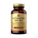 Solgar L-Tyrosine 500 mg, 100 Vegetable Capsules - Brain & Nervous System Support - Vegan, Gluten Free, Dairy Free, Kosher - 100 Servings,Standard Packaging