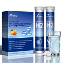 Magnesium Hydrogen Water Tablets, Tablets for Drinking Water - H2 Molecular Tabs | Magnesium* Pills, Electrolytes Hydration Supplement to Support Healthy Aging & Energy Boost (1 Pack)