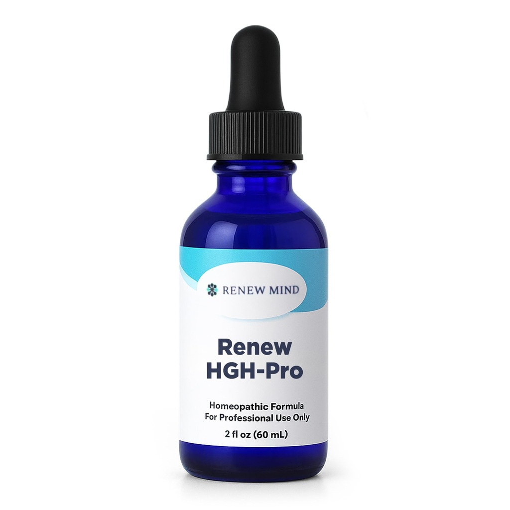 Renew HGH Pro – Professional Grade Homeopathic HGH Drops | Natural Support for Energy, Muscle Recovery, Focus & Healthy Aging | Liquid Formula for Men & Women | 2 fl oz, 30-Day Supply