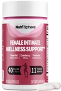 Women’s Probiotics Capsules with Cranberry & Prebiotics – 40 Billion CFU, 11 Strains for Vaginal Health Female Intimate Wellness*